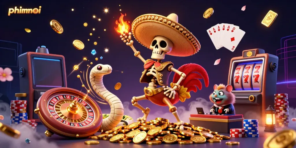 Enjoying the phimmoi experience with exciting casino elements like coins and cards